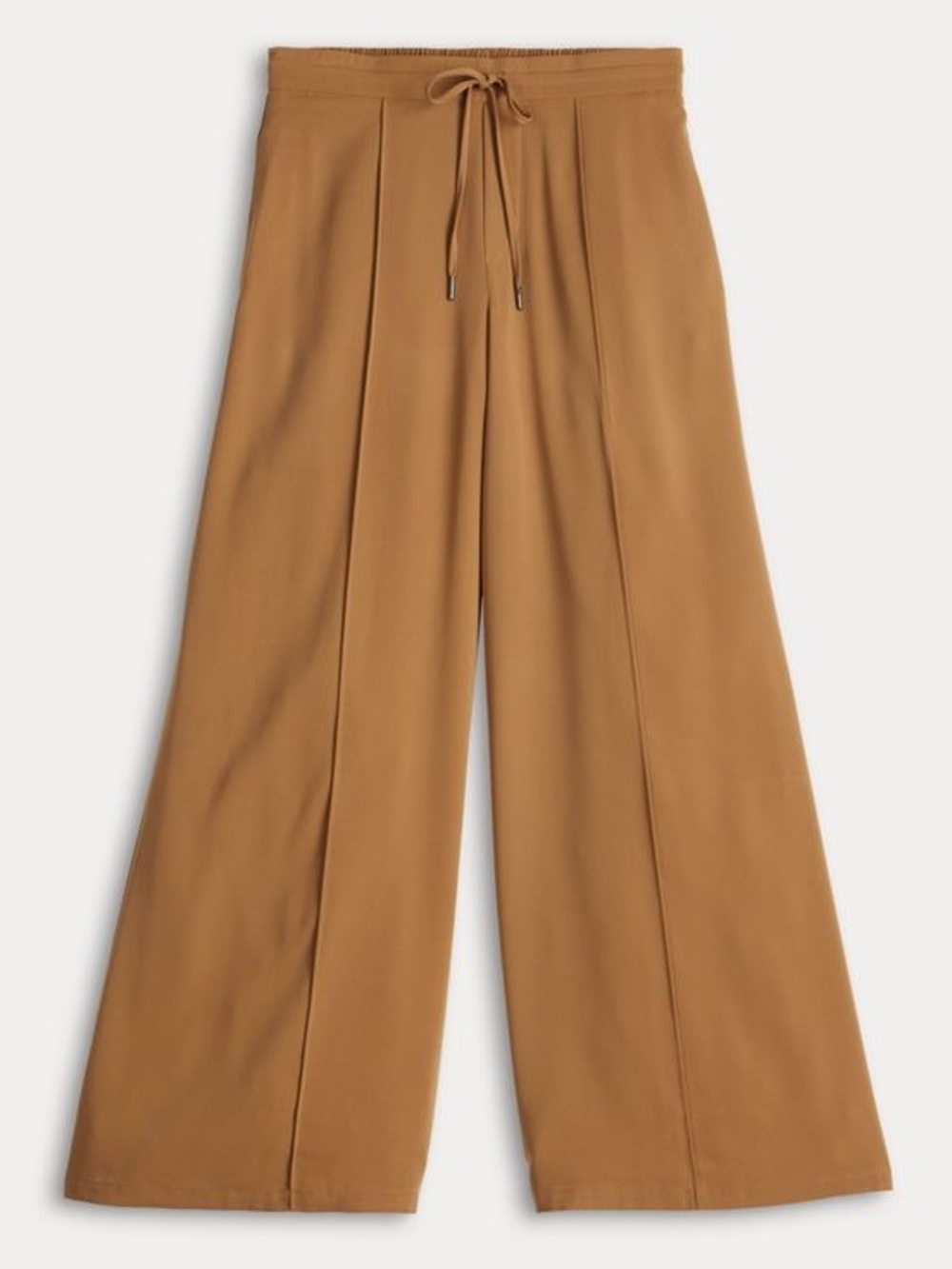 Simply Vera Vera Wang Wide-Leg Drawstring Pants in Camel Brown